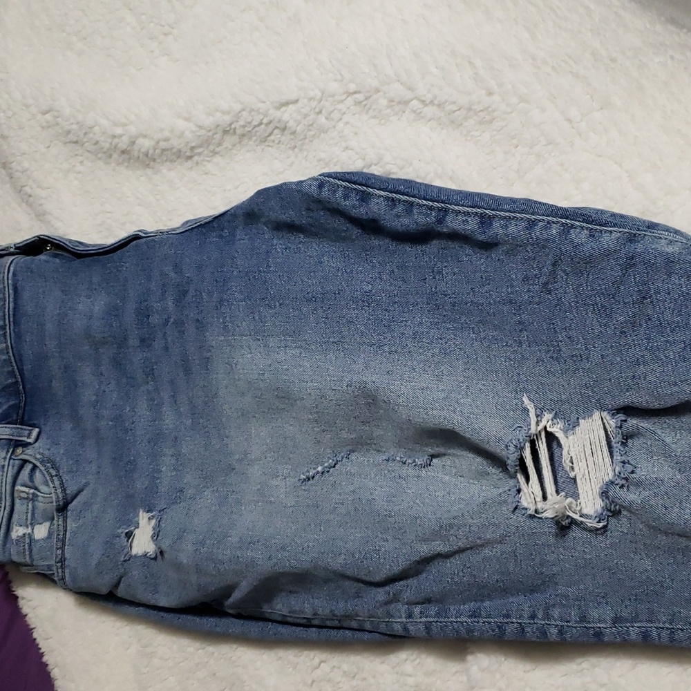 Lane bryant distressed jeans